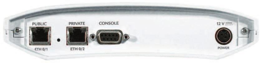 Switch Five IPSec VPN tunnels with up to 15 concurrent users supported on the LAN 1.63 H, 7.50 W, 5.