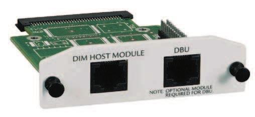 ..1200882L1 NetVanta Dial Backup Interface Modules (DIMs) plug onto Network Interface Modules (NIMs) activating the integrated DBU interface for reliable dial backup connectivity.