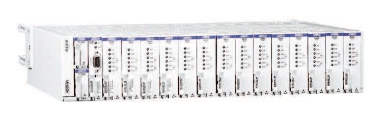 M13 Multiplexers MX2800 Fully redundant M13 multiplexer Affordable DS3 bandwidth consolidation Built-in 1:1 redundancy Controller card intelligence isolates between MUX and network failures and will