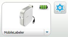 To change the discovery mode 1 Connect the MobileLabeler label maker to the computer where you have DYMO Label software installed.