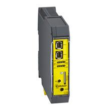 Safety-M modular, SMBU / SMBS basic modules Programming with the SafeMonitor software Drive monitoring through axis expansion modules 6/3 safe inputs and 6