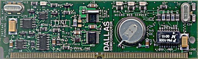 99-06-15 Siemens SBS & Universität Paderborn 2003 Folie Nr, 15 Prototype System: Java Board Tini Dallas Semiconductors Platform for small/tiny network-enabled