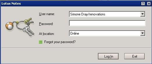 Operations-Forgotten Password User clicks on