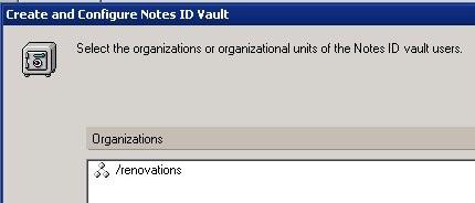 remove other administrators Select organizations or organizational units whose IDs will be stored Need