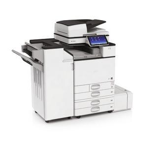 These feature-rich MFPs also come standard with Single Pass or Automatic Reverse Document Feeders and with the Single Pass duplex feeder, the paper passes the feeder once, so you can streamline your