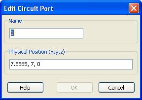 Cont. 5. Move mouse to circuit editor canvas, place two ports at any places.