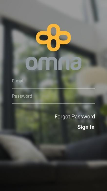 Step 1: Open the OMNA APP, then tap SignIn to login your mydlink account. Note: 1.