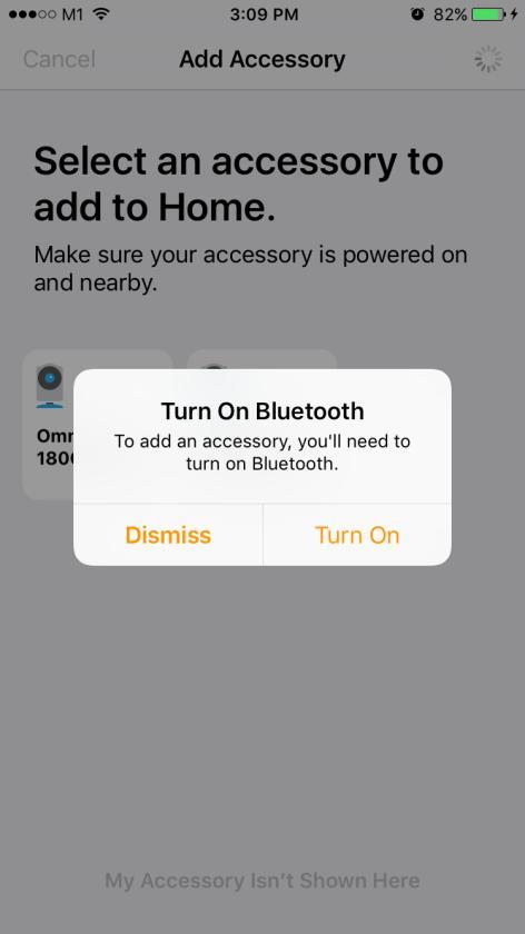 2. Make sure you connected toyour WIFI network and turn on your Bluetooth for