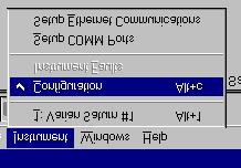 ACQUIRING A SATURN GC/MS DATA FILE The available instrument modules are shown at the bottom of the System Control Configuration window.