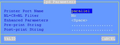 Interactive Set-Up The embedded LPD print server allows the remote printer to be accessed as a standard system printer.