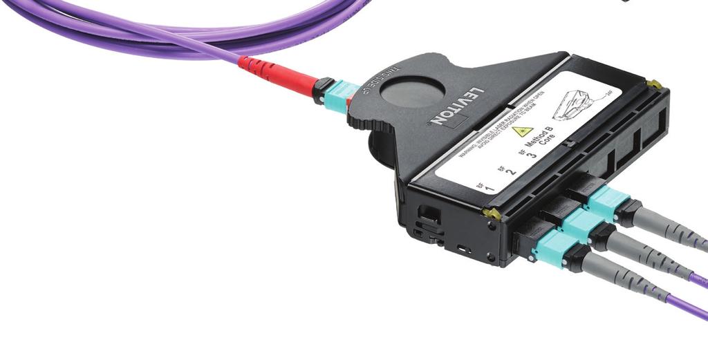 PREPARE FOR 40/100G WITH THE LEVITON PRE-TERMINATED FIBER MULTIMODE SYSTEM The Opt-X Unity 40/100G laser optimized multimode (LOMM) system offers an ideal migration path to speeds beyond 10GbE, and