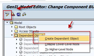 In the Model tree, select