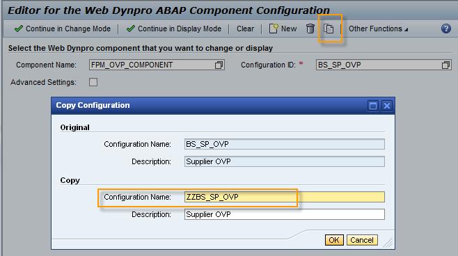 51. Copy the existing configuration