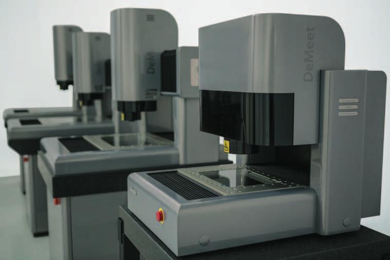 The DeMeet multi-sensor measuring machines are an excellent all-in-one alternative to other measuring devices for example a measuring microscope, profile projector and height gauge.