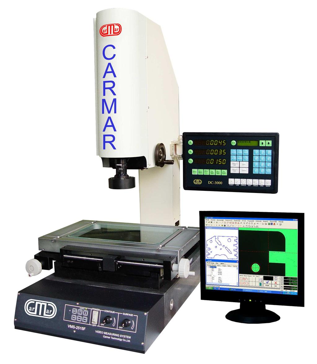 Cantilever Manual Type Video Measuring Machine Standard Enhanced VMM-D Series VMM-S Series VMM-S/D series are one of the best developed products in Carmar s product lines.