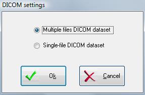 3. Exporting Dicom to a folder and importing into SimPlant Exporting the Study in Dicom format to a folder will save the dicom dataset into a specified folder.