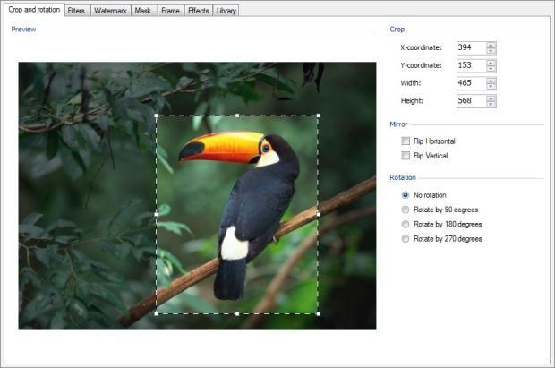 Graphic Editor As well as optimizing imported images, WebSite X5 also provides a built-in graphic editor for adding professional finishing touches to the images.