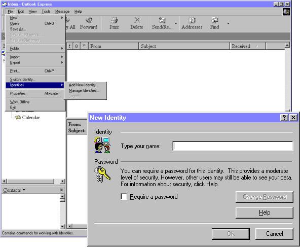 A Grande.NET Data Technician has installed and configured Outlook Express on your computer. This software allows you to send and receive e-mail through the Internet.