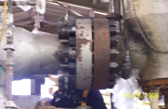 Pipe Strain Resolution Pipe stress analysis conducted Pipe strain was due to a combination of improper fit up and unbalanced thermal expansion of inlet piping (MOV block