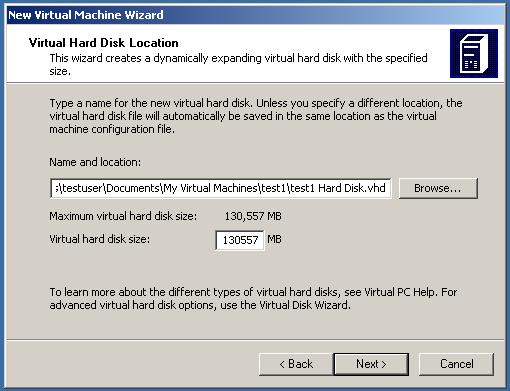 a.vhd virtual hard disk