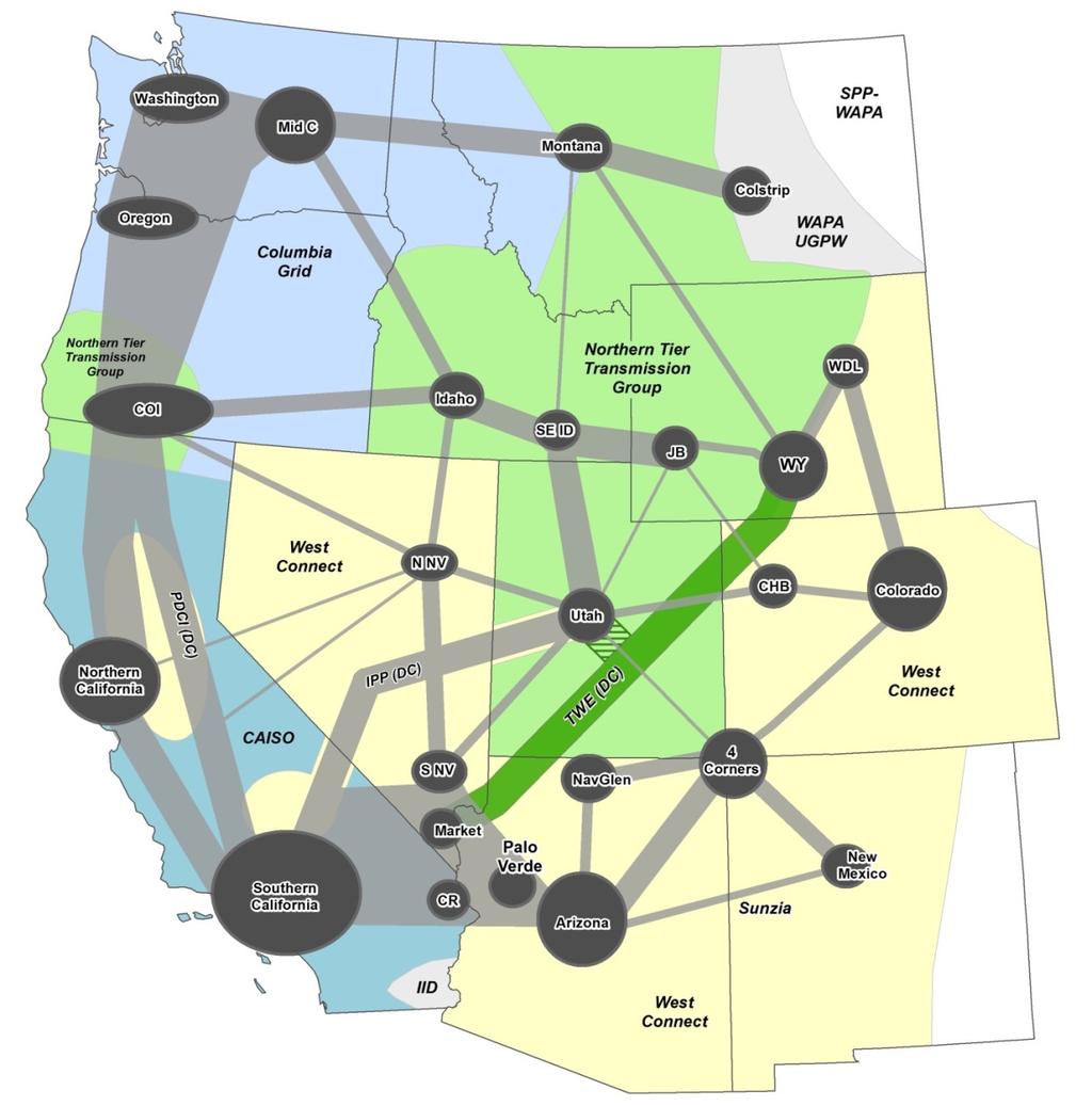 TransWest Express Transmission Project: An Interregional Transmission Solution Proposed Project designed to provide