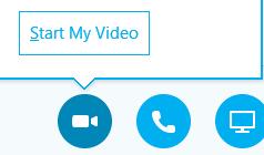 buttons. 1. To add audio, Click Click Skype Call 2.