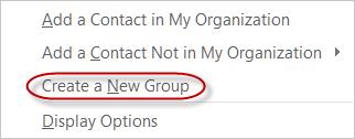 The contact is added to your Favorites on your Groups tab. 7.