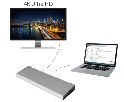 Access 12 peripherals at once, including digital optical audio and esata devices The Thunderbolt 2 docking station smashes connection limitations.