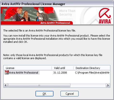 Product information Avira AntiVir Professional requires administrator rights for some actions in Windows Vista. These actions are identified with the following symbol:.