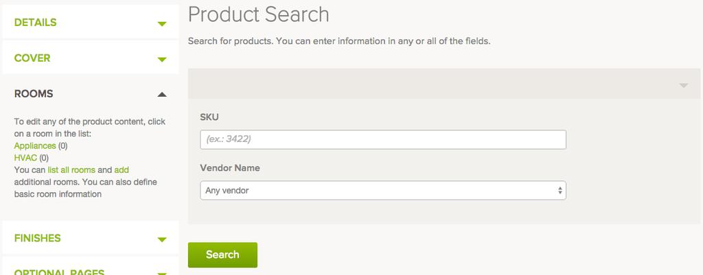 2.5.4 Adding Products Click Search Products.