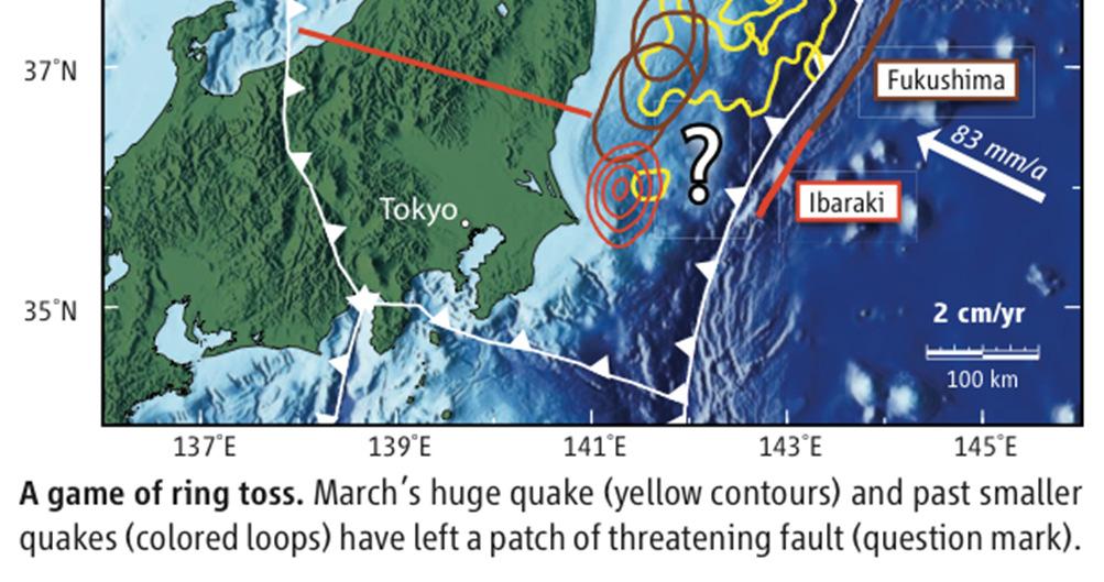 -Need all InSAR, GPS, Seismic, Petrology, Geochemistry,! (-2004 magnitude 9.2 Sumatra earthquake was followed by magnitude 8.