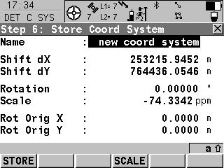 Field Description of Field Scale User Input. Allows the scale factor to be typed in manually.