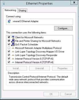 10. Select the Internet Protocol Version 4 option from the protocol list.