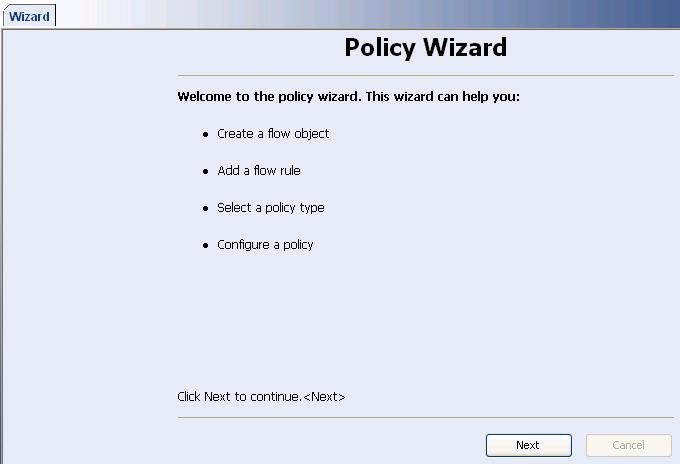 Web-Based Configuration Manual Object-Oriented Management Chapter 2 Policy Configuration Figure 2-3 Policy wizard configuration page Table 2-3 Policy wizard configuration items Wizard page Item