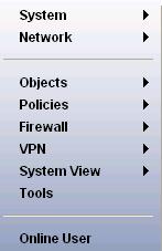 provides a more user-friendly way for firewall configuration and management. Figure 3-1 Web-based management interface 3.