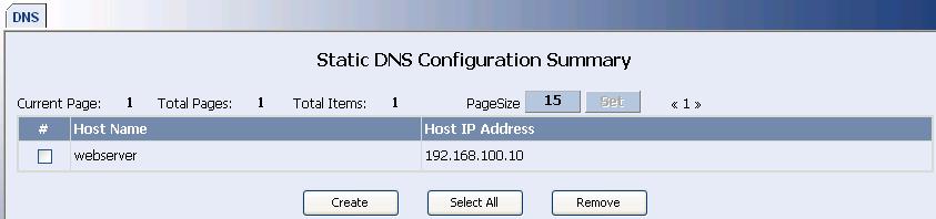 Web-Based Configuration Manual System Management Chapter 4 DNS Configuration Chapter 4 DNS Configuration 4.