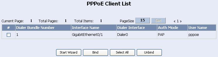Web-Based Configuration Manual Network Configuration Chapter 2 PPPoE Client Configuration 2.3 