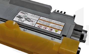 A printer settings page will print DEFECT CHART OPC drum: Upper fuser roller: Lower pressure roller Developer roller: 94.2 mm 53.