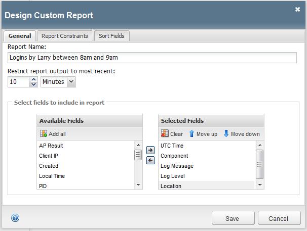 Custom reports provide granular data and statistics for intelligent analysis.