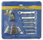 7/16, 1/2, 9/16, 5/8, 3/4 7 pcs Ratchet Wrench Set 72 tooth