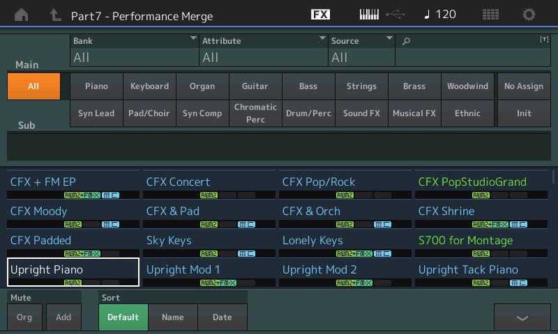 Category Search Performance Merge This allows you to separately mute original Parts and newly added Parts.