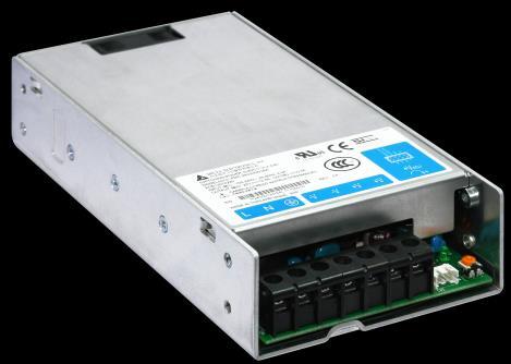 PMC Highlights & Features Universal AC input range from 85Vac to 264Vac without power de-rating Full Aluminum casing for light weight and corrosion resistant handling High PF > 0.