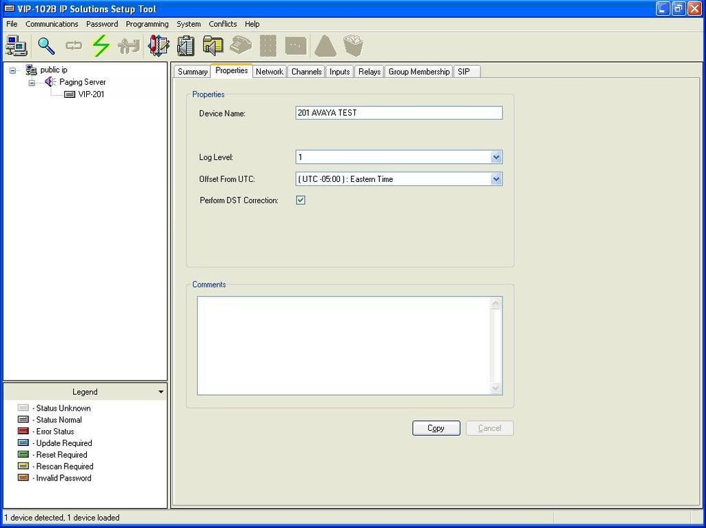 1 PagePro IP device, shown below as 1. 5.2.