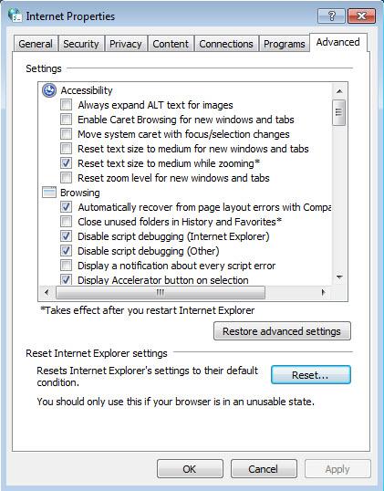 4 ) Go to Advanced > Restore advanced settings, and click OK to save the settings. Use another web browser or computer to log in again. Reset the router to factory default settings and try again.