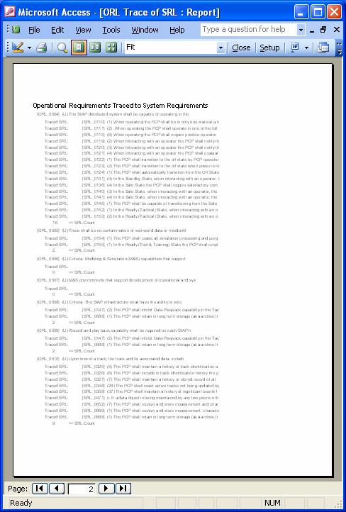 Requirements Management Requirements Traceability Reports Reports Built in