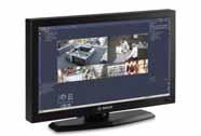 The intuitive, simpleto-use graphical user interface allows you to display up to 20 cameras per attached monitor, and provides simultaneous live and playback viewing of cameras from multiple