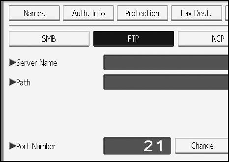 Registering Folders E Select the name whose folder you want to change, and then press [Folder]. Press the name key, or enter the registered number using the number keys.