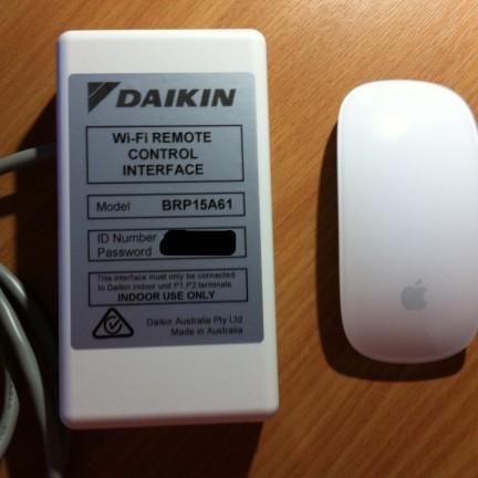 SkyFi Controller Compatiblity The SKYFi Controller is conveniently compatible with all new Daikin ducted air conditioning systems.