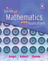 A Correlation of A Survey of Mathematics with Applications 8 th Edition, 2009 South Carolina