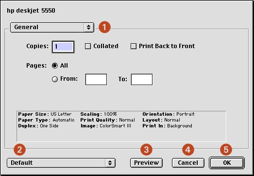 using printer software with Mac OS 8.6, 9.x, and X Classic 1.